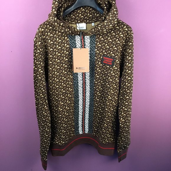 burberry hoodie brown